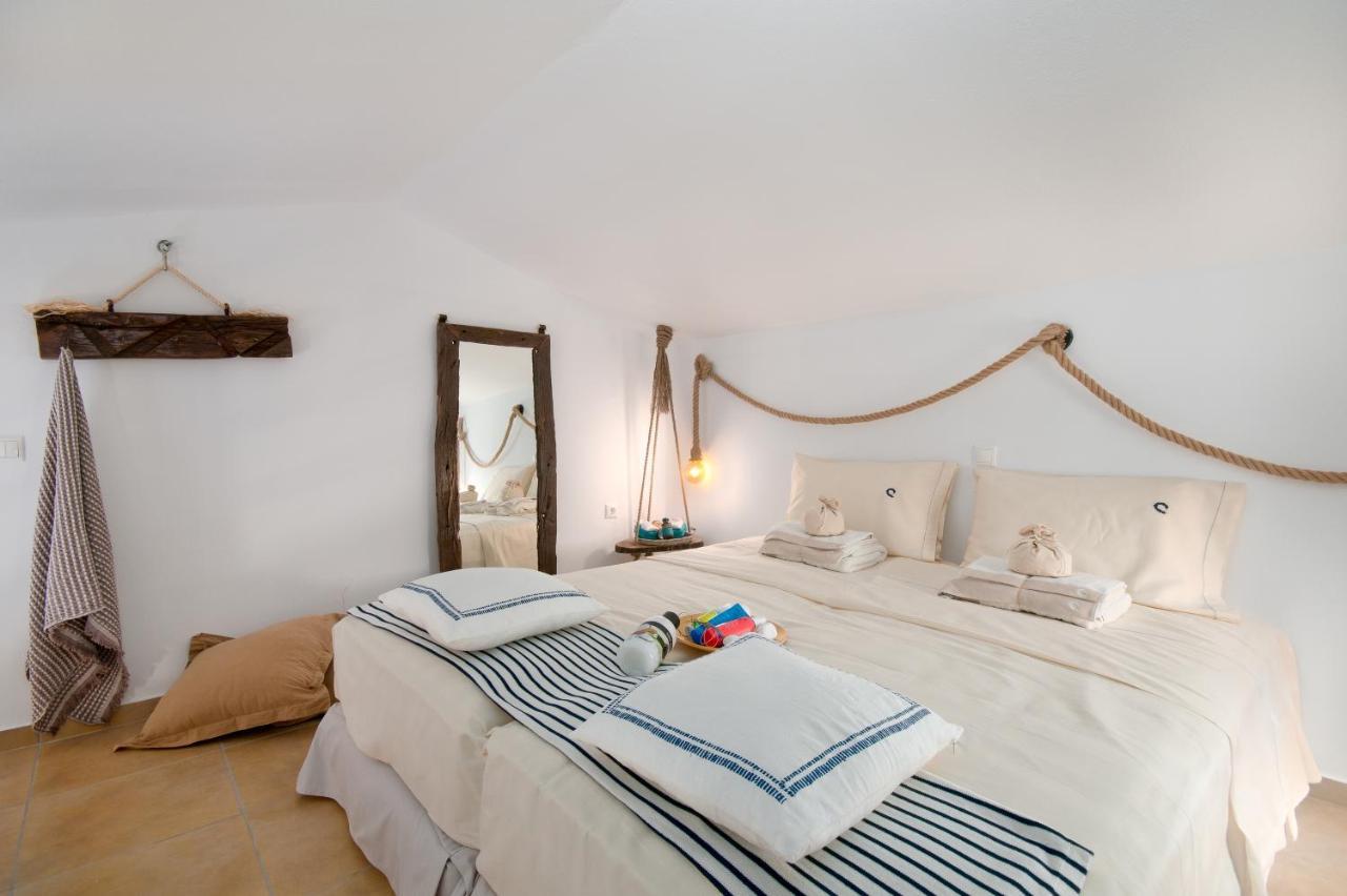 Seathon Seafront Beach Villa In Kalamitsi Luaran gambar